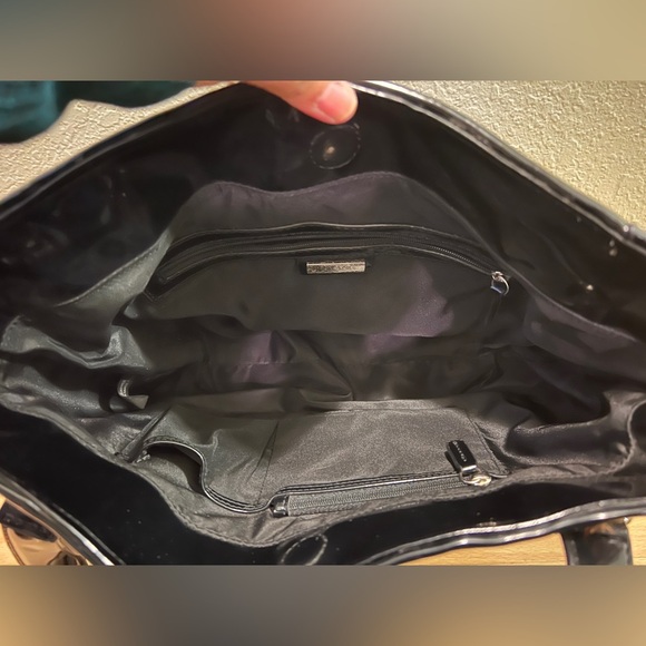 Alfani Leopard Calf Hair Shoulder Bag - Picture 12 of 16